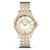 Cerruti 1881 Jesina Ladies White MOP Dial Stainless Steel Silver Gold Watch
