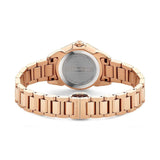 Cerruti Jesina Ladies Purple Puzzle Dial Rose Gold Watch