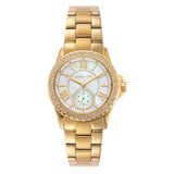 Michael Kors Everest Ladies Three-Hand Gold-Tone Stainless Steel Watch