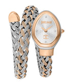 Just Cavalli Novara Women's Oval Two-Tone Silver & Rose Gold Watch