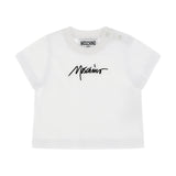 Moschino Kids Baby Girl's Optical White T-Shirt