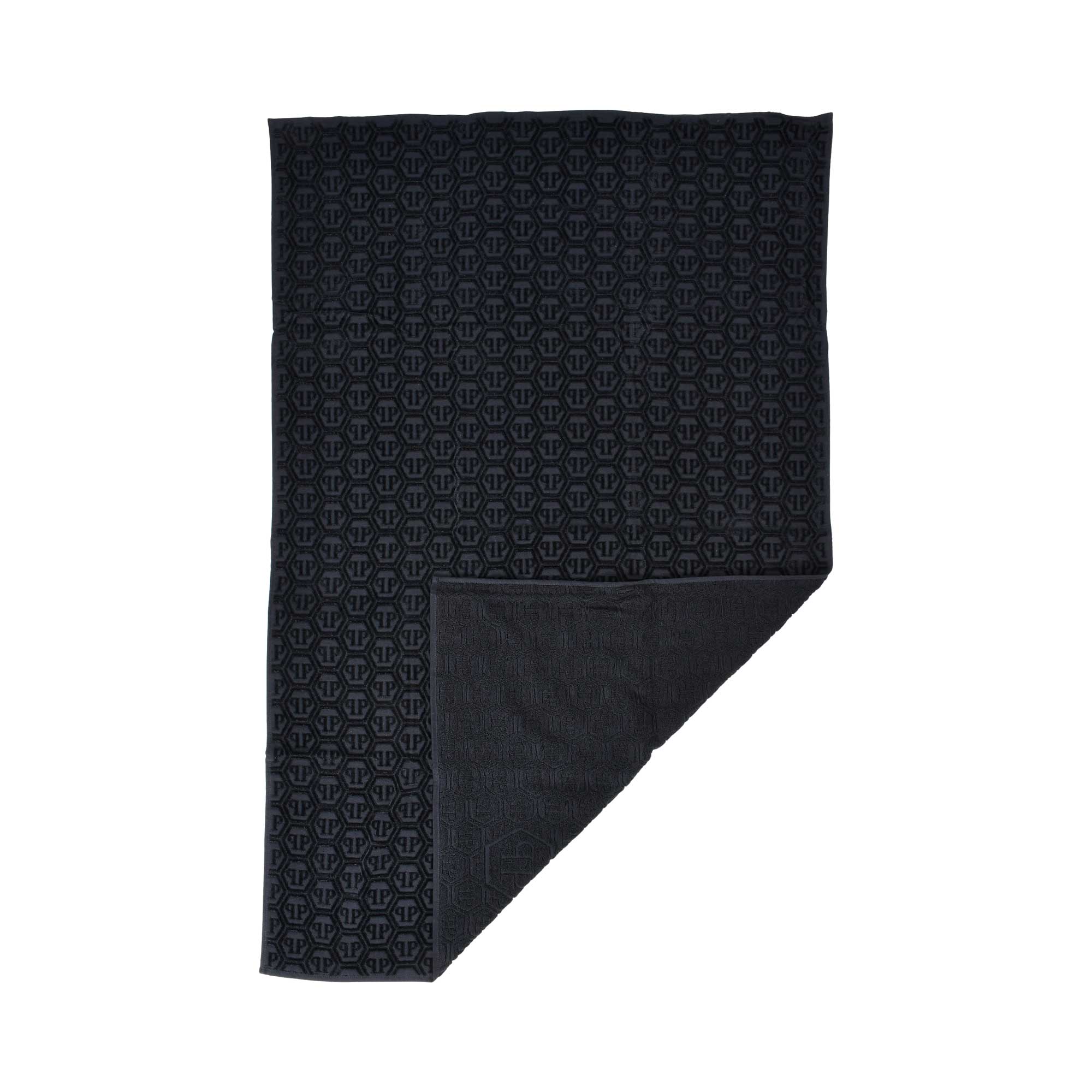 Philipp Plein Hexagon Bath Sheet 012 White 95x150 Cm