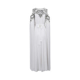 Marwa Ghassan Women's White Elegant Kaftan