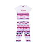 Missoni Kids Girl's  Multicolor Set T-Shirt & Leggings