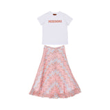Missoni Kids Girl's Set of Multicolor Top & Skirt
