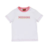 Missoni Kids Girl's White & Pink Set of Top & Short