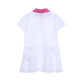 Missoni Kids Girl's Dress White & Fuchsia