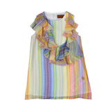 Missoni Kids Girl's Multicolor Ruffle Shift Dress