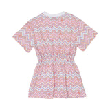 Missoni Kids Girl's Chevron T-Shirt Dress with Elastic Waist