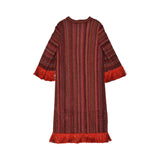 Missoni Kids Girl's Chevron Knit Caftan Dress with Fringe