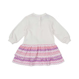 Missoni Kids Baby Girl's Sweatshirt Dress with Chevron Skirt