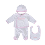 Missoni Kids New Born Set o Sleepsuit & Hat & Bib