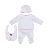 Missoni Kids New Born Set o Sleepsuit & Hat & Bib
