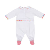 Missoni Kids Newborn Girl's Multicolor Chevron Sleep Suit and Hat Set