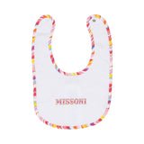 Missoni Kids Newborn Girl's Multicolor Chevron Sleep Suit and Hat Set