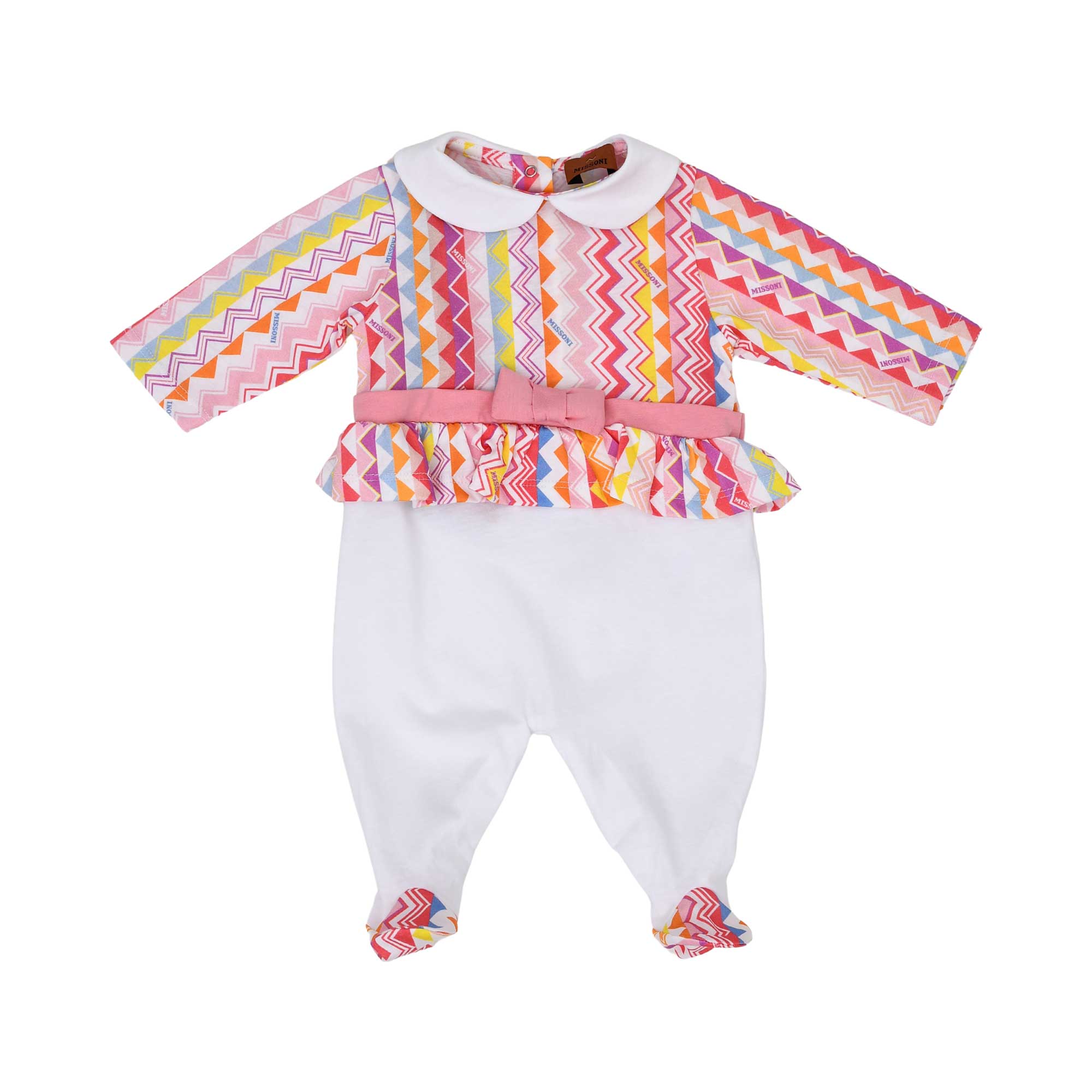 Missoni Kids Newborn Girl's Peplum Chevron Sleep Suit and Hat Set | New Born | New Born Babysuits | New Born Girl (0M - 9M) | New Born Girl Babysuits | Set Sleepsuit | Set Sleepsuit & Hat | Sleepsuit Set Missoni Kids Newborn Girl's Peplum Chevron Sleep Suit and Hat Set | New Born | New Born Babysuits | New Born Girl (0M - 9M) | New Born Girl Babysuits | Set Sleepsuit | Set Sleepsuit & Hat | Sleepsuit Set