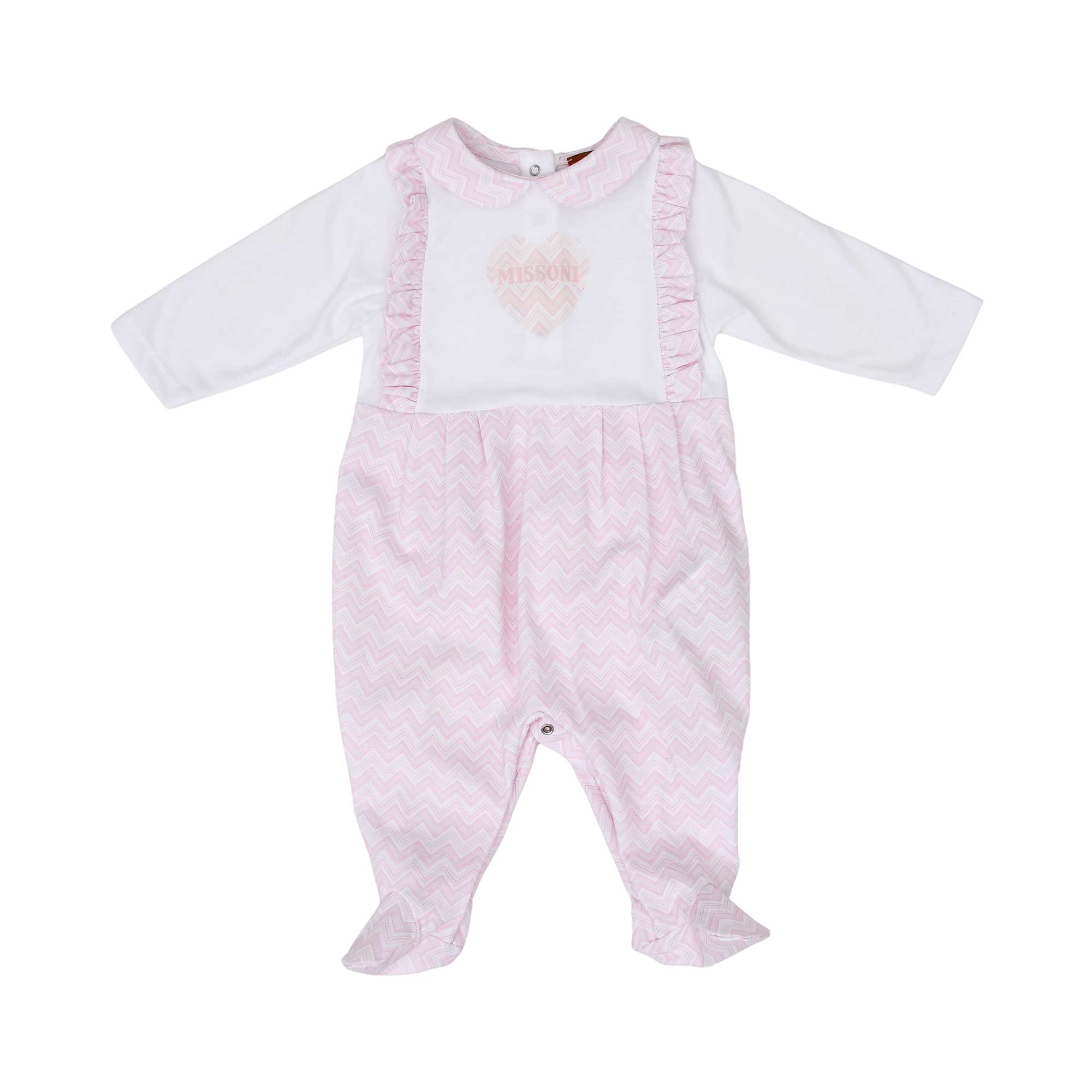 Missoni Kids Newborn Girl's Pink Chevron Sleep Suit & Hat & Bib Set | New Born | New Born Babysuits | New Born Girl (0M - 9M) | New Born Girl Babysuits | Set Sleepsuit | Set Sleepsuit & Bib & Hat | Sleepsuit Set Missoni Kids Newborn Girl's Pink Chevron Sleep Suit & Hat & Bib Set | New Born | New Born Babysuits | New Born Girl (0M - 9M) | New Born Girl Babysuits | Set Sleepsuit | Set Sleepsuit & Bib & Hat | Sleepsuit Set