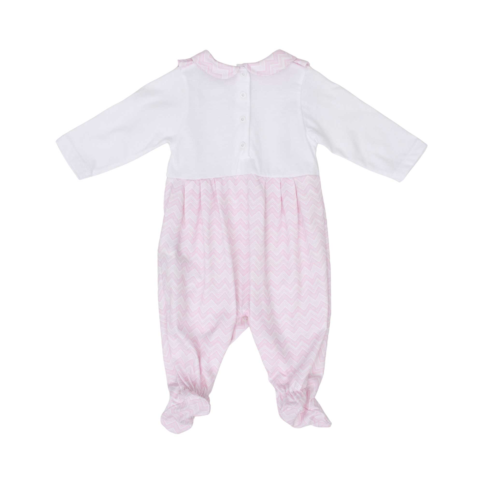 Missoni Kids Newborn Girl's Pink Chevron Sleep Suit & Hat & Bib Set | New Born | New Born Babysuits | New Born Girl (0M - 9M) | New Born Girl Babysuits | Set Sleepsuit | Set Sleepsuit & Bib & Hat | Sleepsuit Set Missoni Kids Newborn Girl's Pink Chevron Sleep Suit & Hat & Bib Set | New Born | New Born Babysuits | New Born Girl (0M - 9M) | New Born Girl Babysuits | Set Sleepsuit | Set Sleepsuit & Bib & Hat | Sleepsuit Set