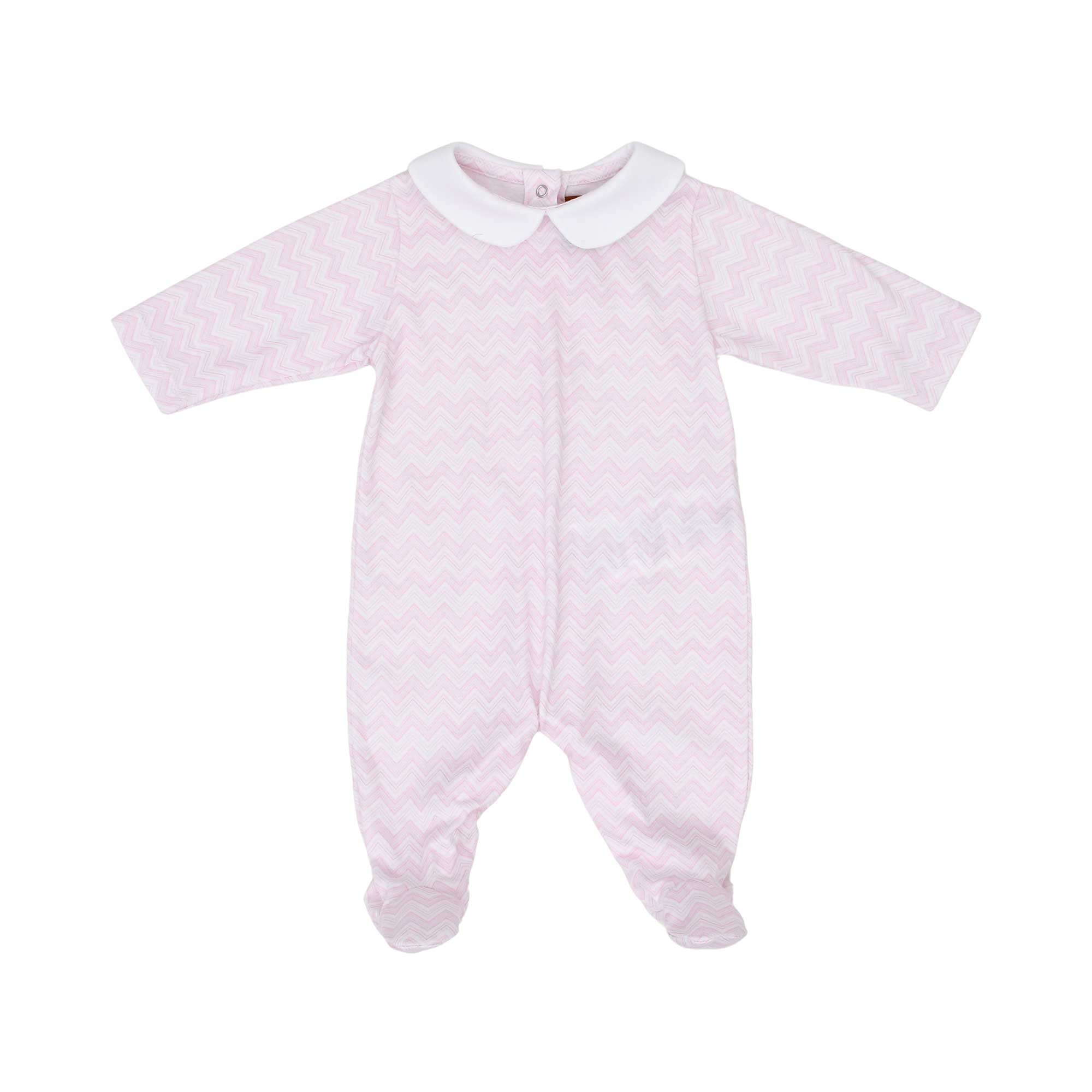Missoni Kids Newborn Girl's Pink Chevron Sleep Suit and Hat Set | New Born | New Born Girl (0M - 9M) | New Born Girl Babysuits | Set Sleepsuit | Set Sleepsuit & Hat | Sleepsuit Set Missoni Kids Newborn Girl's Pink Chevron Sleep Suit and Hat Set | New Born | New Born Girl (0M - 9M) | New Born Girl Babysuits | Set Sleepsuit | Set Sleepsuit & Hat | Sleepsuit Set