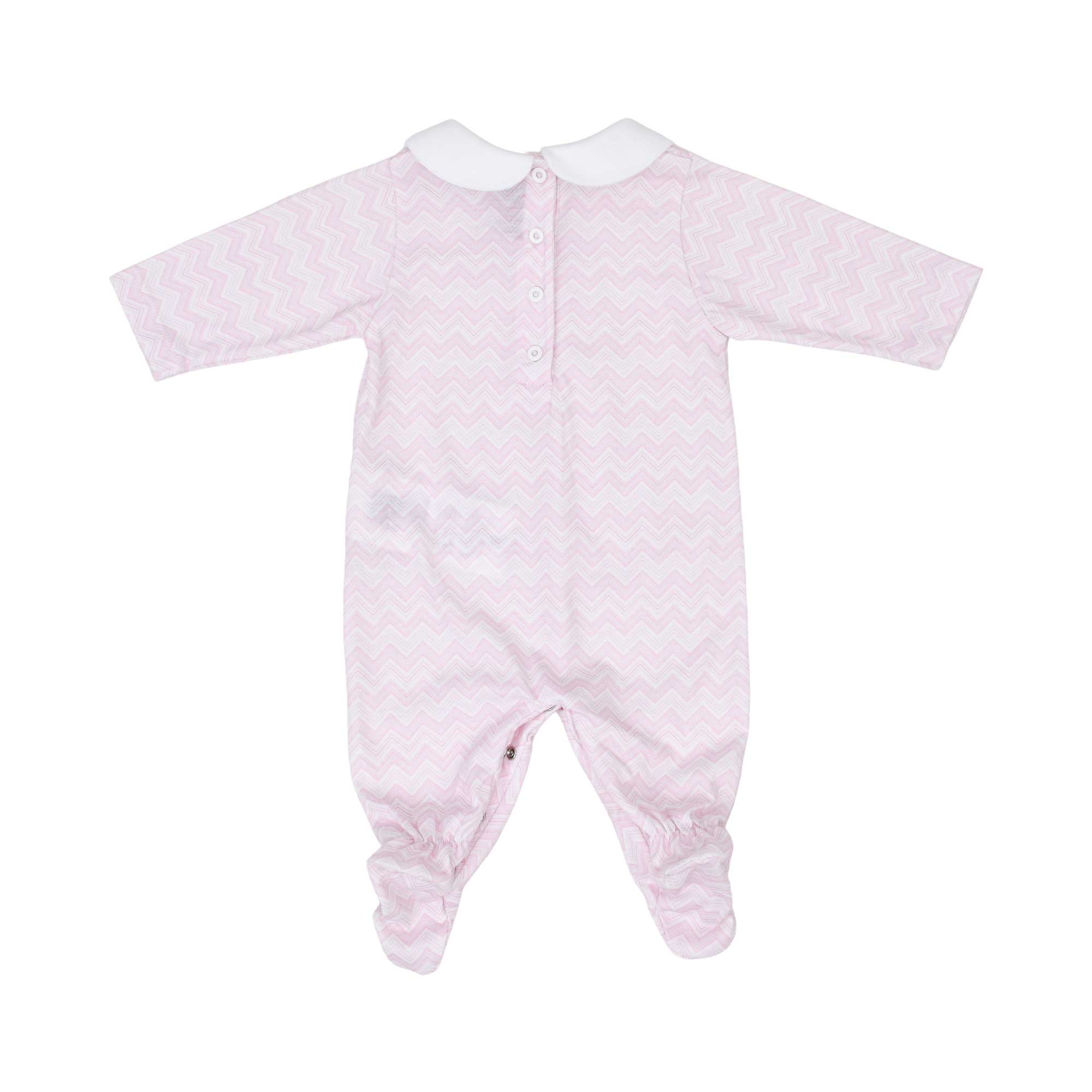 Missoni Kids Newborn Girl's Pink Chevron Sleep Suit and Hat Set | New Born | New Born Girl (0M - 9M) | New Born Girl Babysuits | Set Sleepsuit | Set Sleepsuit & Hat | Sleepsuit Set Missoni Kids Newborn Girl's Pink Chevron Sleep Suit and Hat Set | New Born | New Born Girl (0M - 9M) | New Born Girl Babysuits | Set Sleepsuit | Set Sleepsuit & Hat | Sleepsuit Set