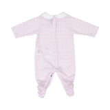 Missoni Kids Newborn Girl's Pink Chevron Sleep Suit and Hat Set