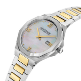 Saint Honore Matignon Women's White MOP Dial Stainless Steel/Gold Bracelet Watch