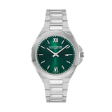 Saint Honore Matignon Men's Green Dial Silver Watch