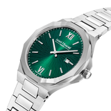 Saint Honore Matignon Men's Green Dial Silver Watch
