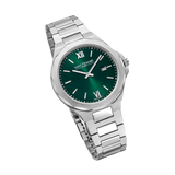 Saint Honore Matignon Men's Green Dial Silver Watch