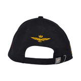 Aeronautica Militare Men's Jet Black Cap
