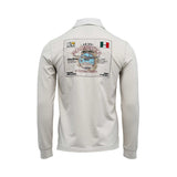 Aeronautica Militare Men's Long Sleeve Printed Jersey Polo Shirt