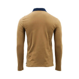 Aeronautica Militare Men's Jersey Long Sleeve  Polo Shirt with Chest Pocket