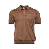 Aeronautica Militare Men's Brown Polo T-shirt