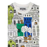 Moschino Kids Baby Boy's Green Set of T-Shirt & Bermuda
