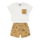 Moschino Kids Baby Boy's Set of Shirt & Bermuda