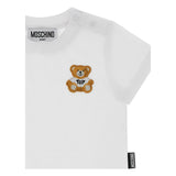 Moschino Kids Baby Boy's Optical White T-shirt