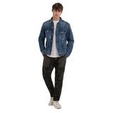 Replay Men's Denim Jacket with Pockets
