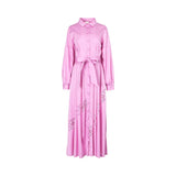 Milva Mi Women's Long Barbie Pink Dress