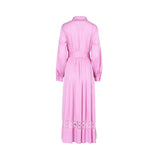 Milva Mi Women's Long Barbie Pink Dress