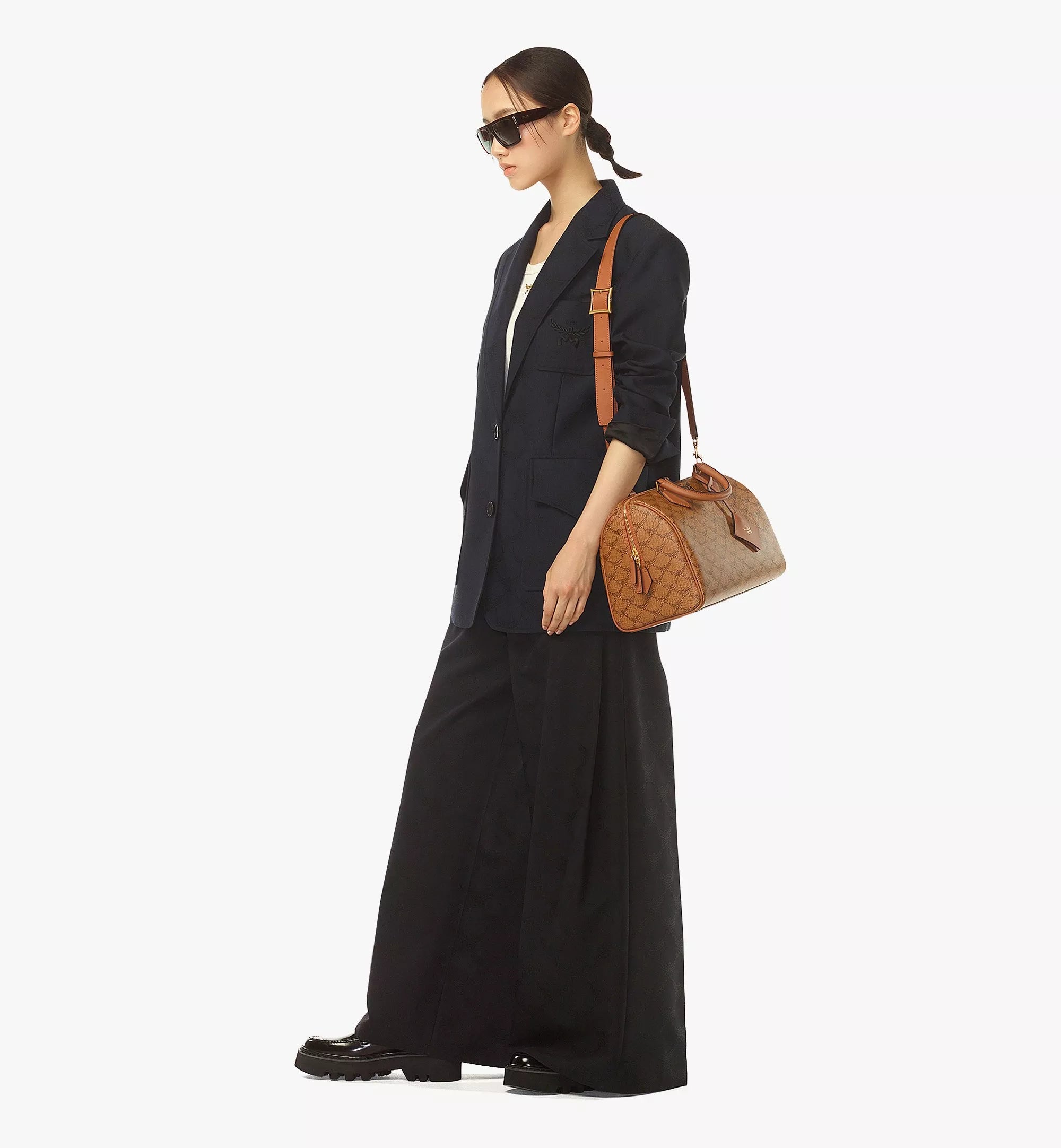 MCM Ella Boston Ladies Bag in Lauretos Cognac | Boston Bag | GCC | Winter 2024 | Women | Women All Bags | Womens MCM Ella Boston Ladies Bag in Lauretos Cognac | Boston Bag | GCC | Winter 2024 | Women | Women All Bags | Womens