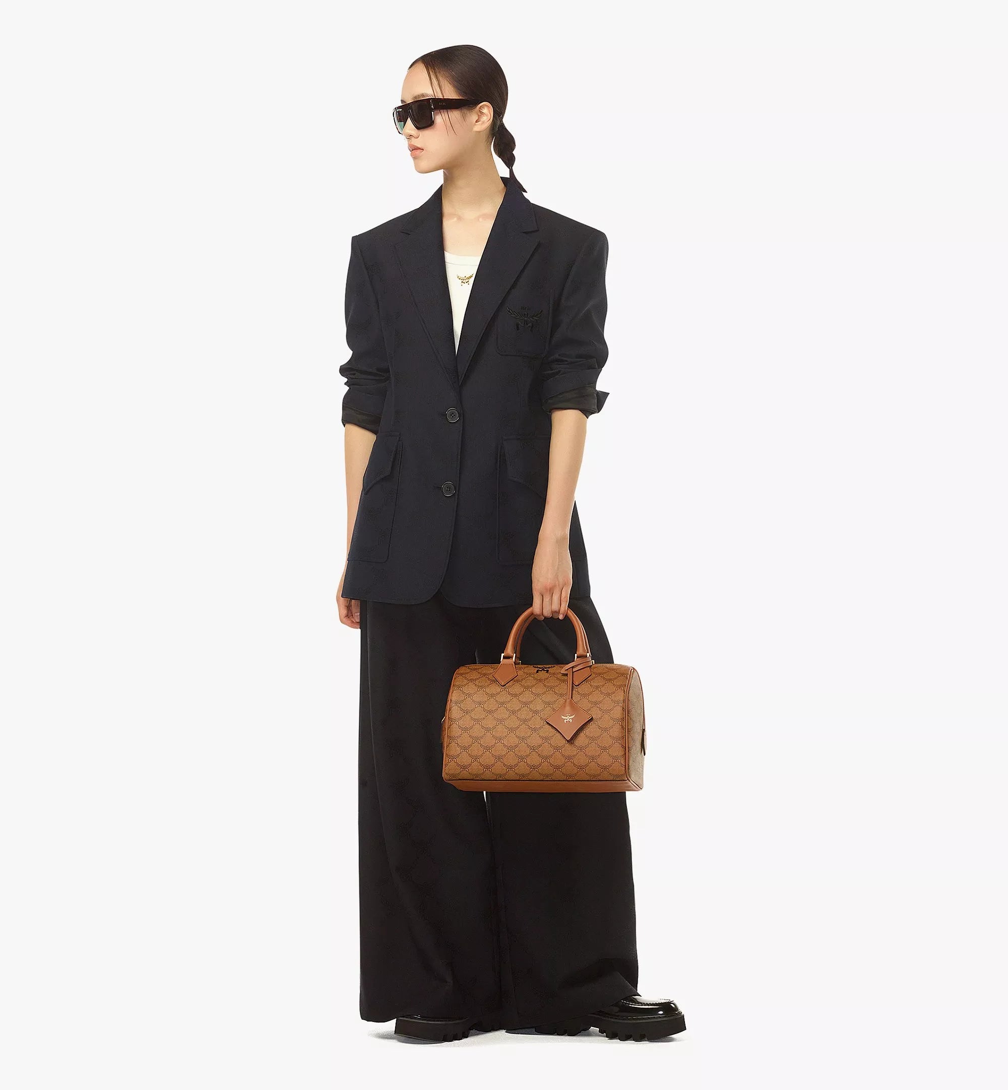 MCM Ella Boston Ladies Bag in Lauretos Cognac | Boston Bag | GCC | Winter 2024 | Women | Women All Bags | Womens MCM Ella Boston Ladies Bag in Lauretos Cognac | Boston Bag | GCC | Winter 2024 | Women | Women All Bags | Womens