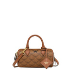 MCM Ella Boston Ladies Bag in Lauretos Cognac