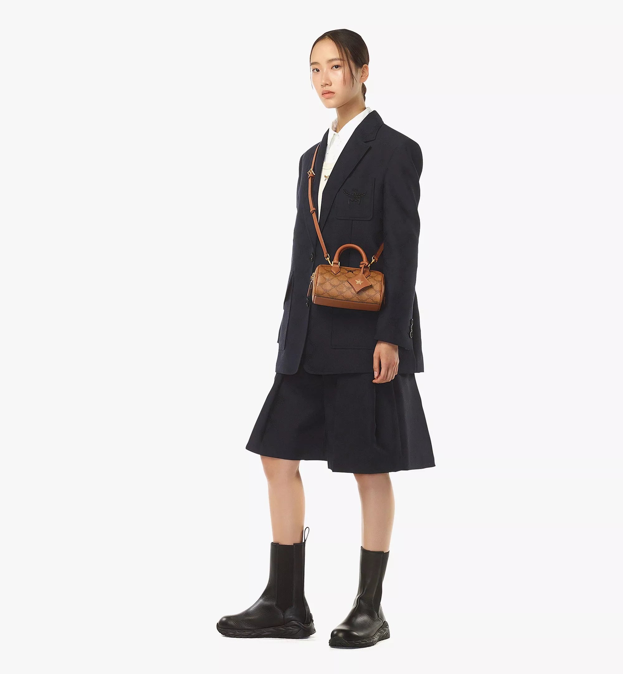 MCM Ella Boston Ladies Bag in Lauretos Cognac | Boston Bag | GCC | Winter 2024 | Women | Women All Bags | Womens MCM Ella Boston Ladies Bag in Lauretos Cognac | Boston Bag | GCC | Winter 2024 | Women | Women All Bags | Womens