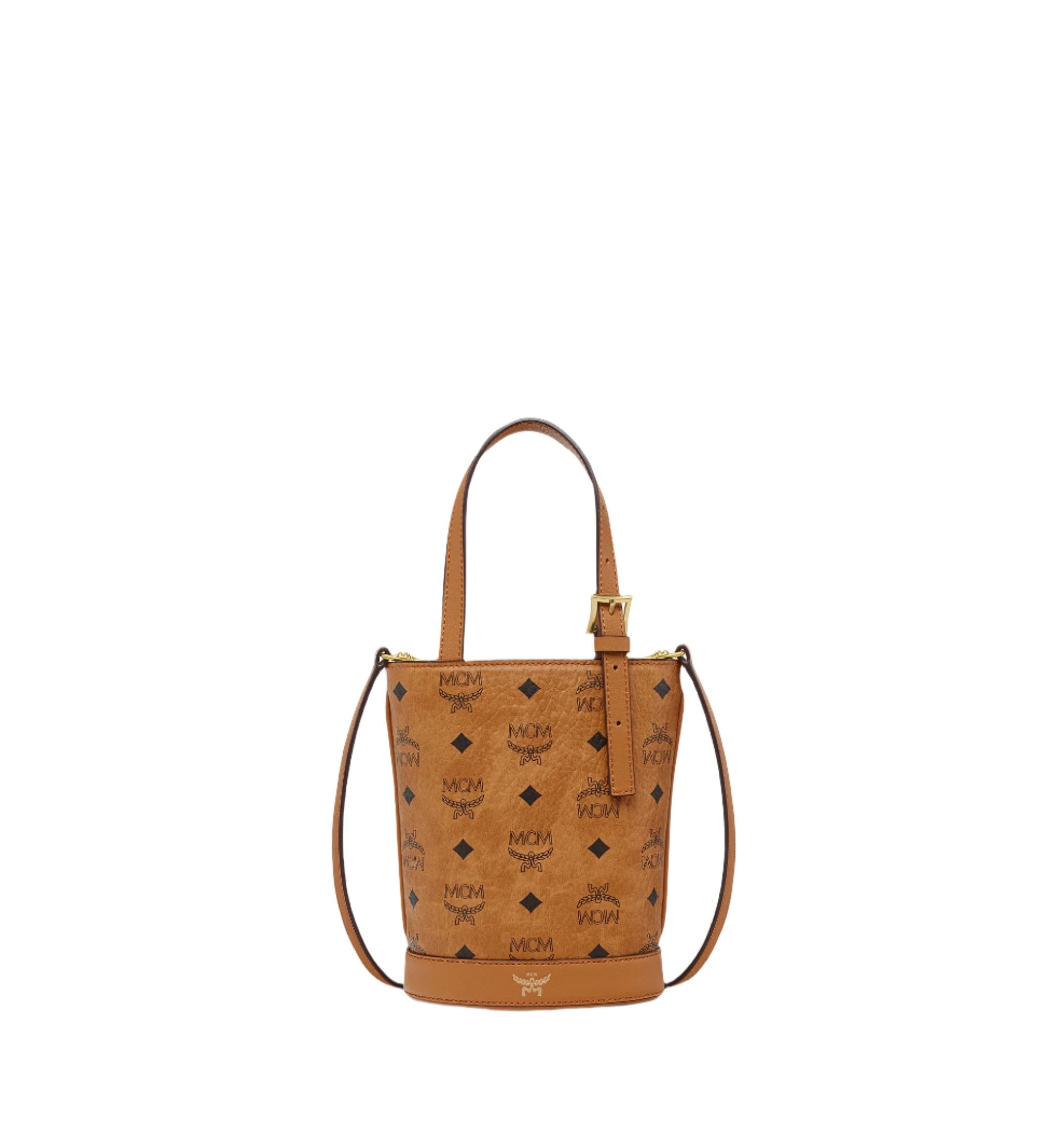 MCM Aren Bucket Tote in Visetos MCM Aren Bucket Tote in Visetos