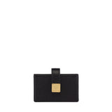 MCM Aren Brass Plate Card Wallet