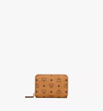MCM Zip Wallet in Visetos Original