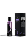 M.INT Mystic Treasure Eau de Parfum 75ml bottle with original packaging, featuring a sleek purple-accented design and bold modern fragrance style, Find Online Today.