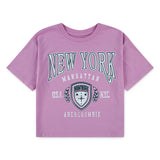 Abercrombie & Fitch Kids Girl's Manhattan Oversized Graphic T-shirt