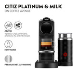 Nespresso Citiz Platinum & Milk C Steel
