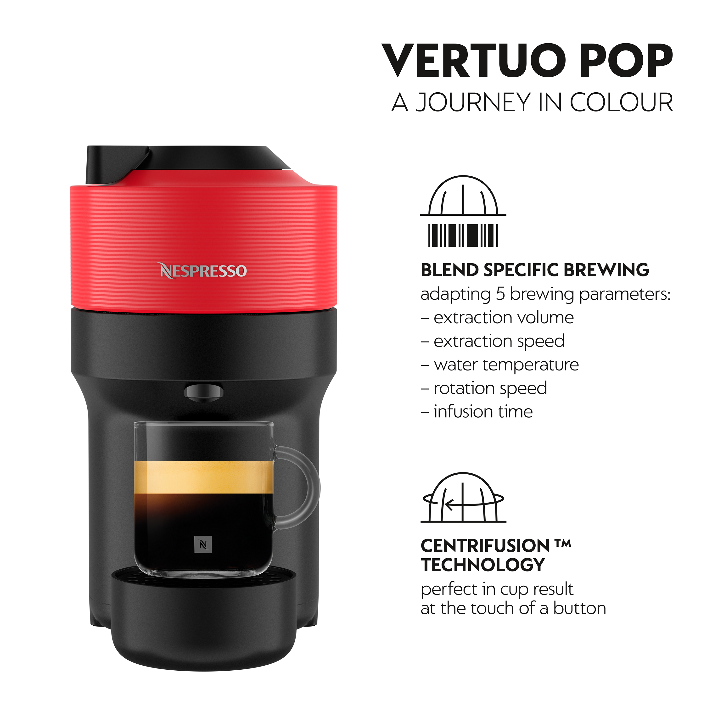 Nespresso Vertuo Pop Spicy Red